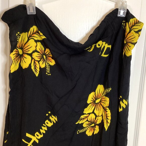 Women's Beach Cover Up Wrap Sarong With Tassels Fringe Vacation - Picture 2 of 7